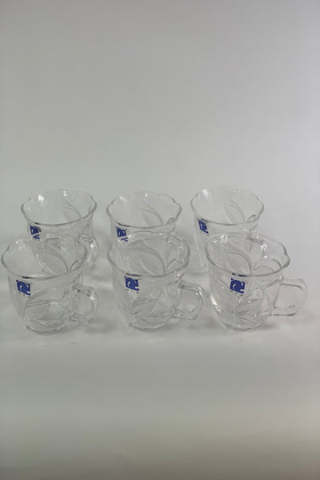 Florenice Glass Tea Cups