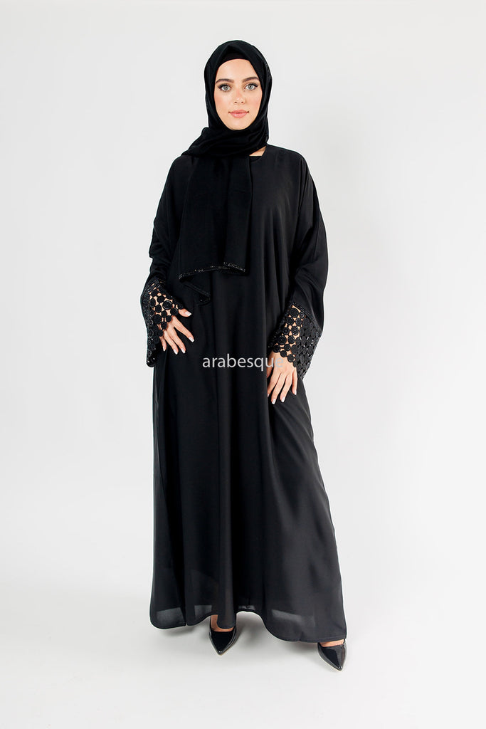 All Black Abayas