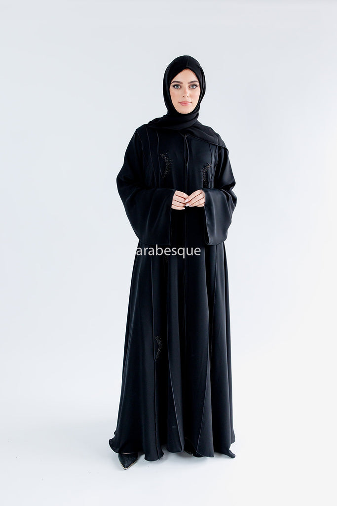 Embroidery Open Abayas