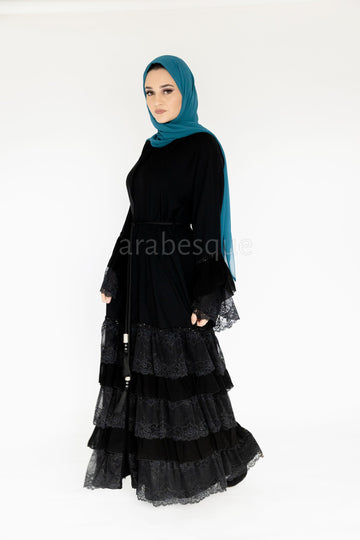 Hadeel Black Abaya