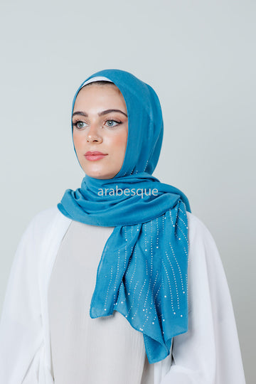 Embellished Modal Viscose  Hijab