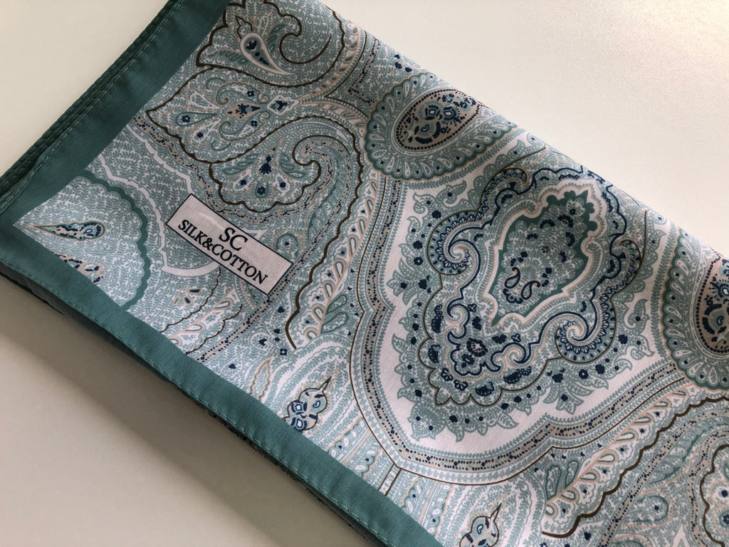 Premium Karaca Paisley Cotton Long Hijab