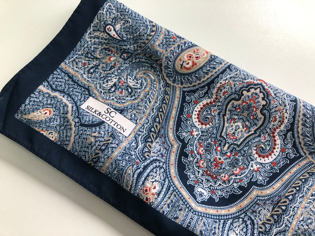 Premium Karaca Paisley Cotton Long Hijab