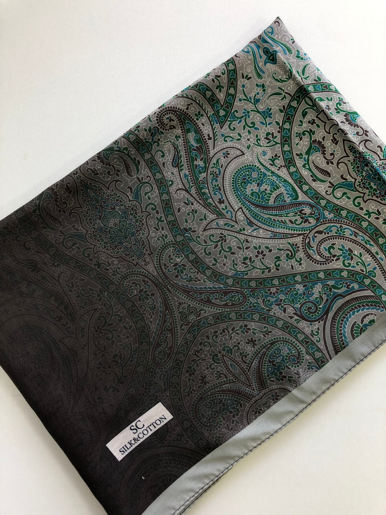 Premium Karaca Paisley Ombre Long Hijab