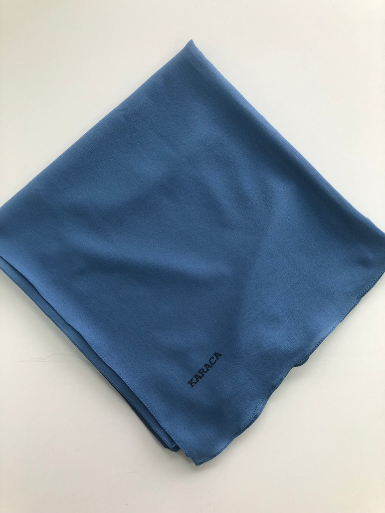 Premium Karaca 120cm Square  Luxury Chiffon Plain Hijab