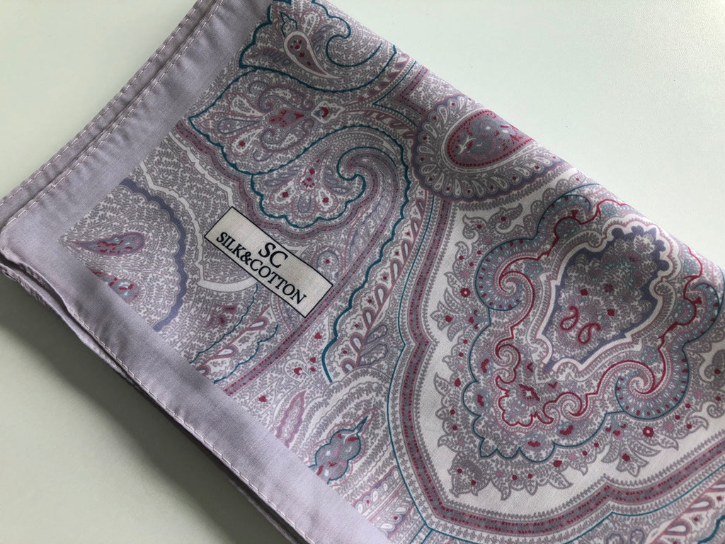 Premium Karaca Paisley Cotton Long Hijab
