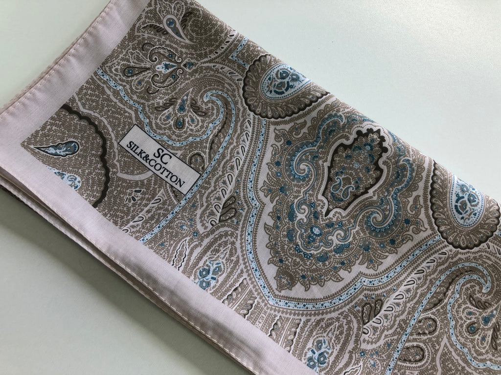 Premium Karaca Paisley Cotton Long Hijab