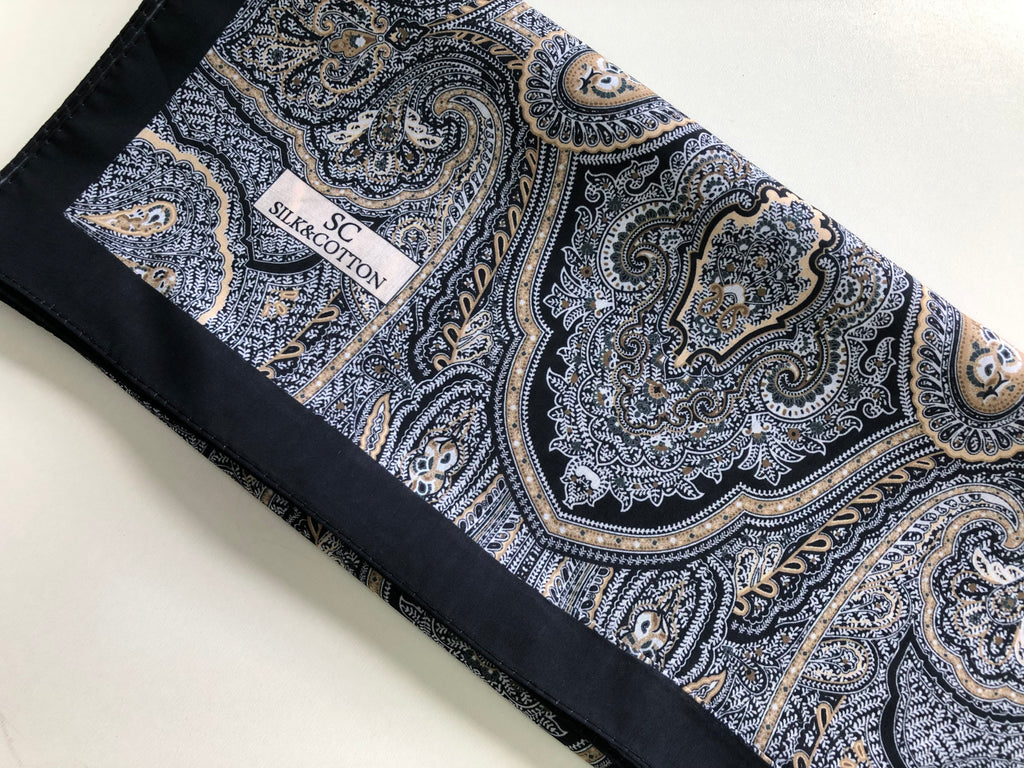 Premium Karaca Paisley Cotton Long Hijab