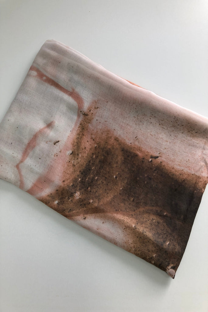 Watercolour Print Modal Long Hijab