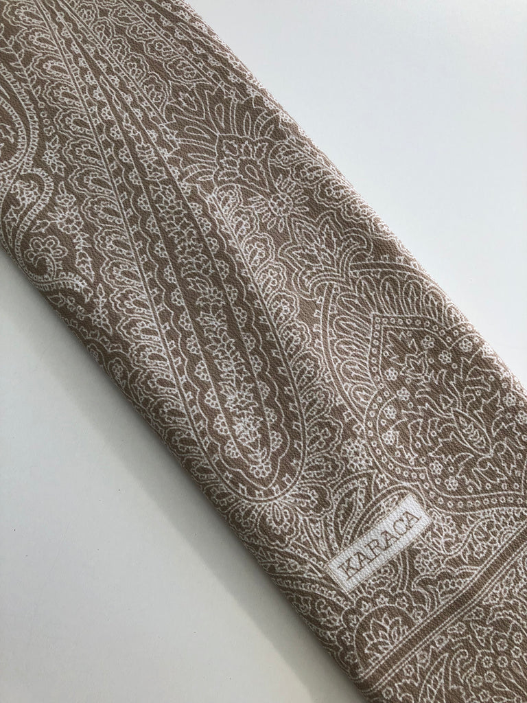 Premium Karaca Paisley Teardrop Long Hijab
