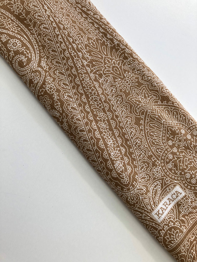Premium Karaca Paisley Teardrop Long Hijab