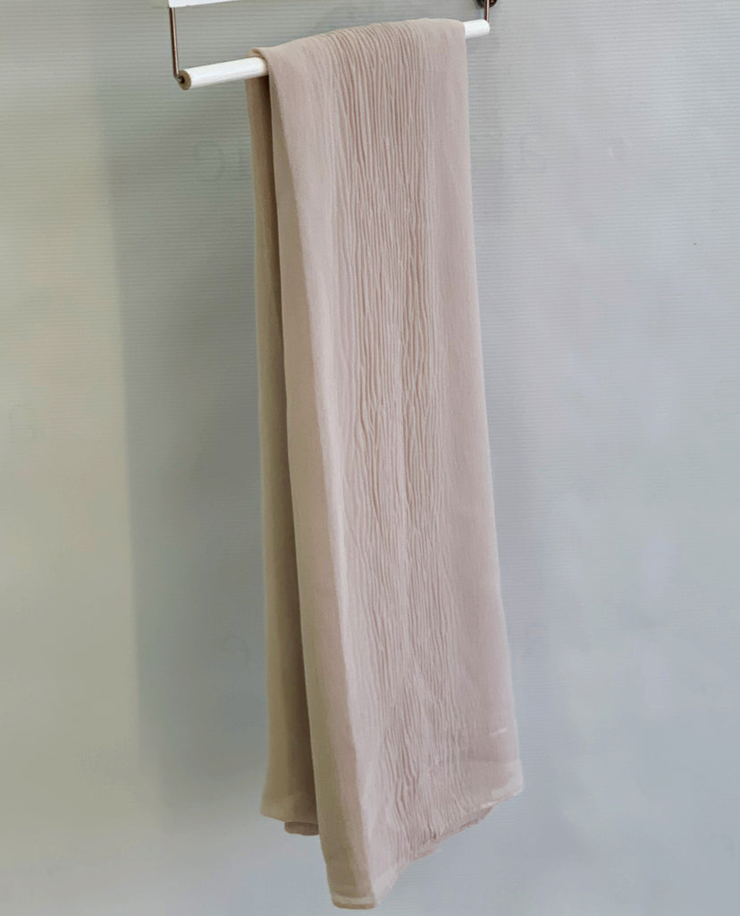 Crinkle Chiffon Long hijab