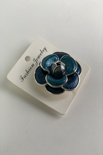 Blue Flower Magnetic Pin