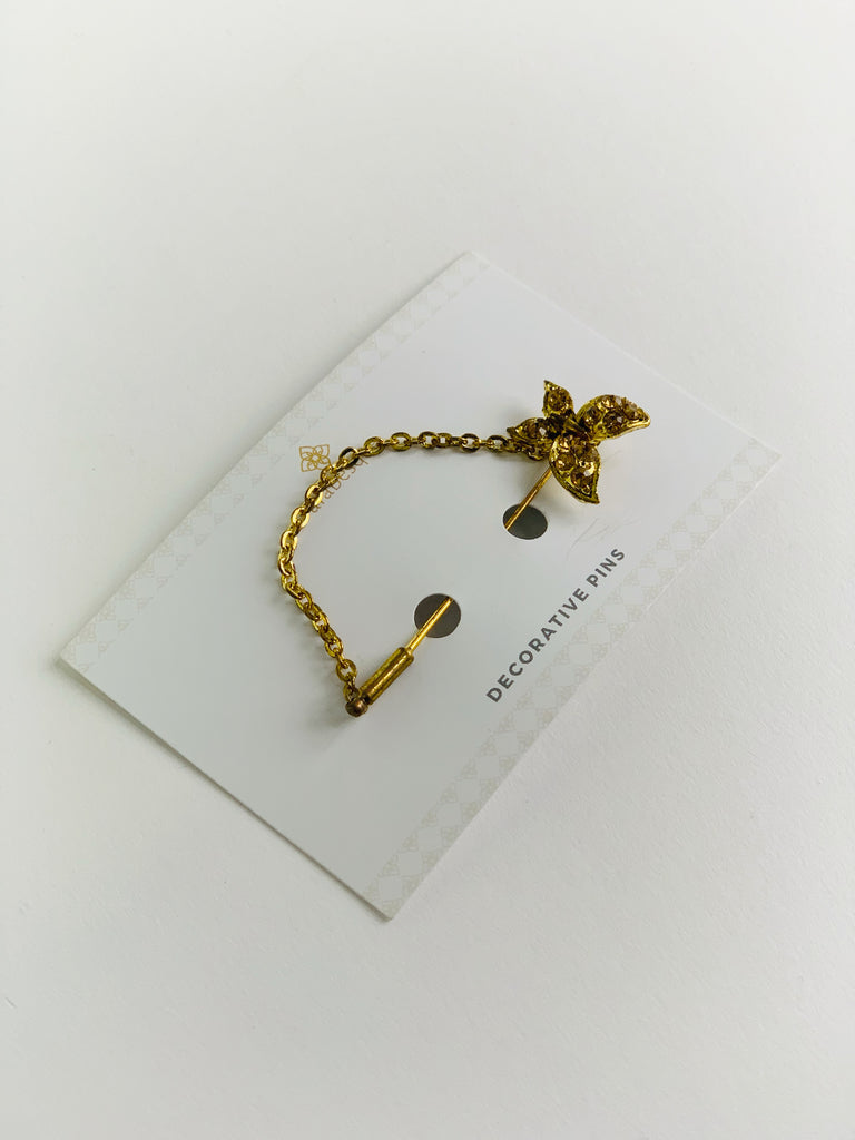 Crystal Diamante Hijab Pins - Pattern 1