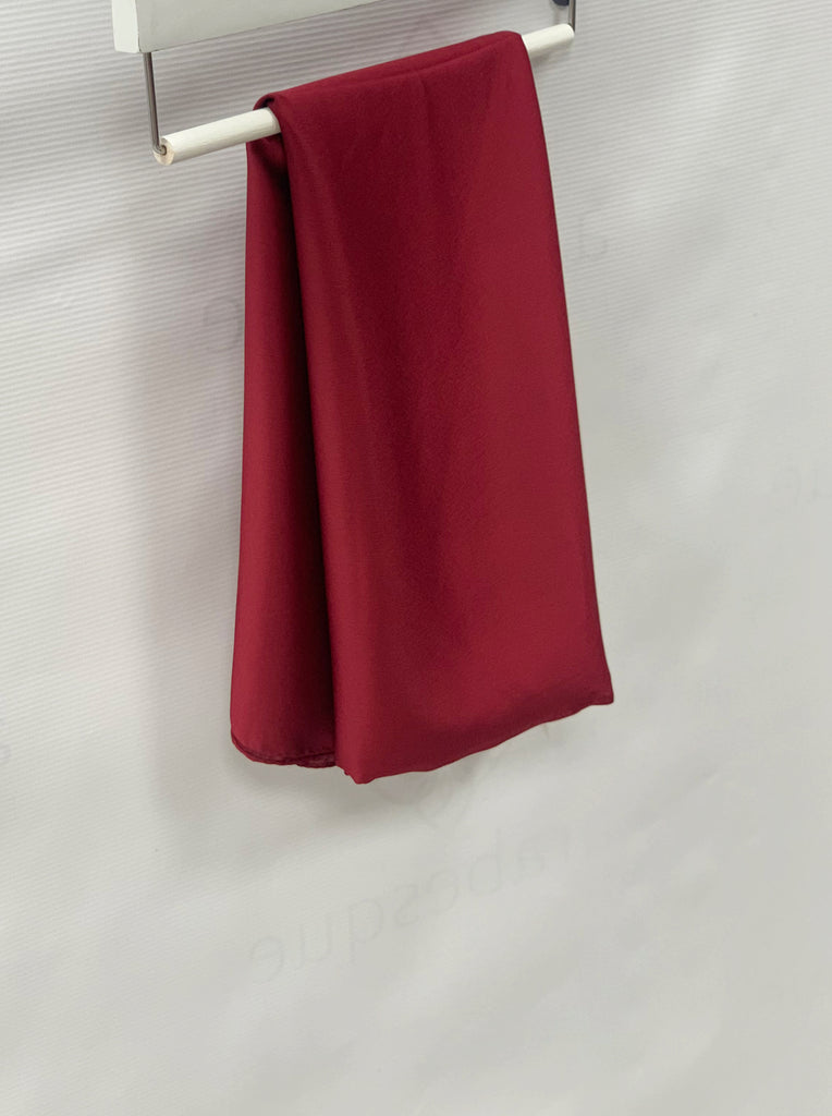Premium Karaca 110cm Square Plain Satin Hijab