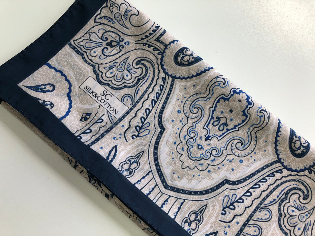 Premium Karaca Paisley Cotton Long Hijab