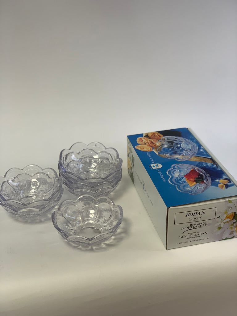 Set of 6 Small Glass Bowl