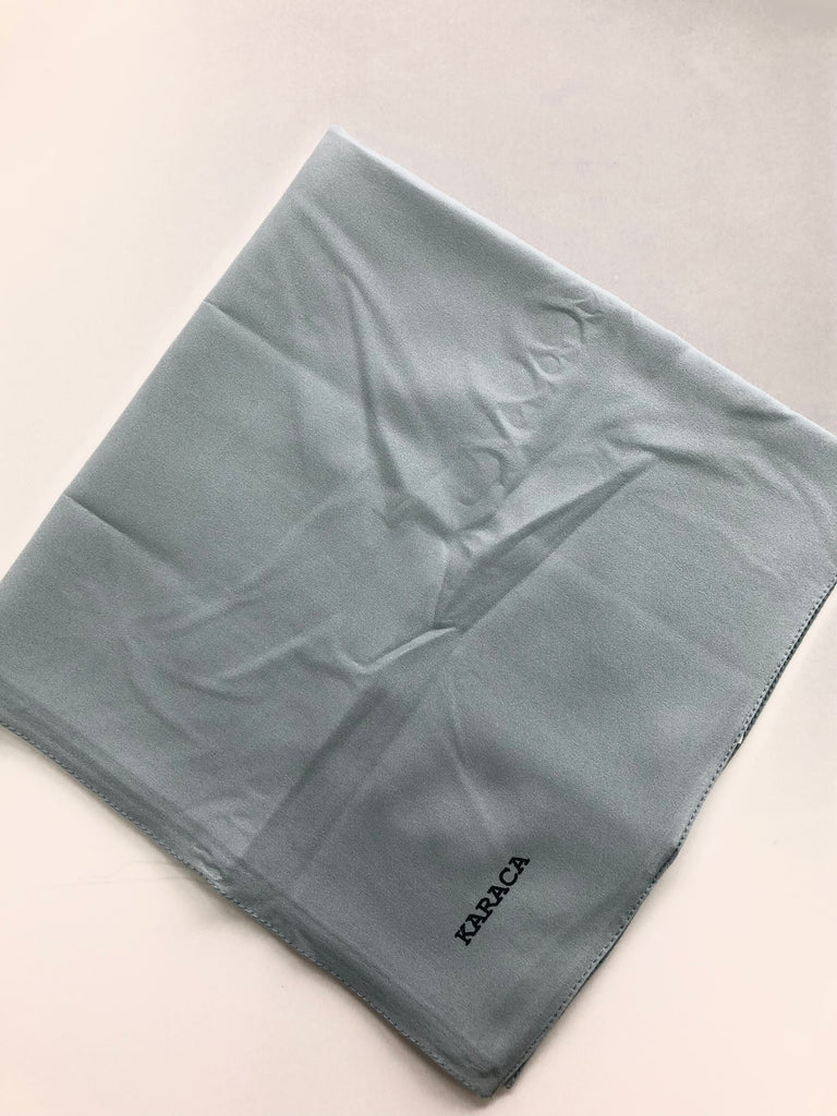 Premium Karaca 120cm Square  Luxury Chiffon Plain Hijab