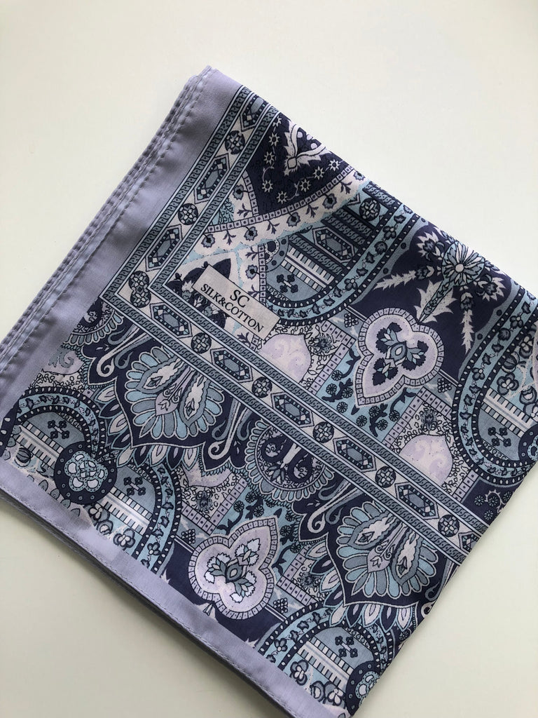 Premium Karaca Floral Tile work Print Long Hijab