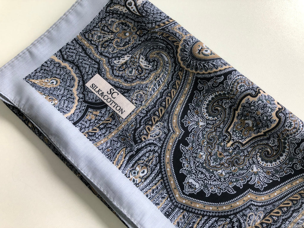 Premium Karaca Paisley Cotton Long Hijab