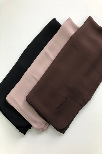 Premium Karaca Plain Safir Square 120cm Hijab