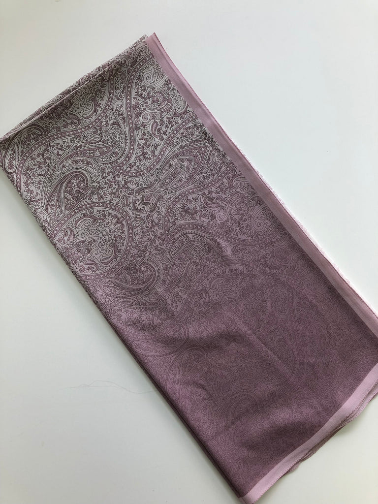 Premium Karaca 120cm Square Soft Chiffon Classic Paisley Hijab