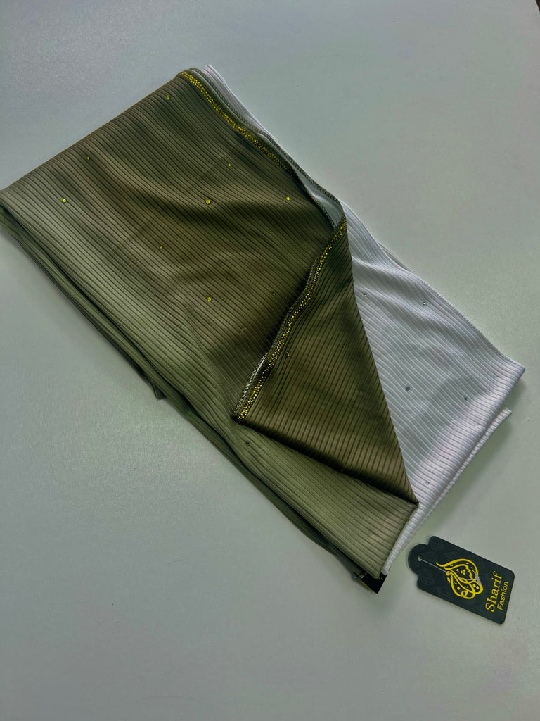 Sharif Ombre Spotted Diamante Long Jersey Hijab