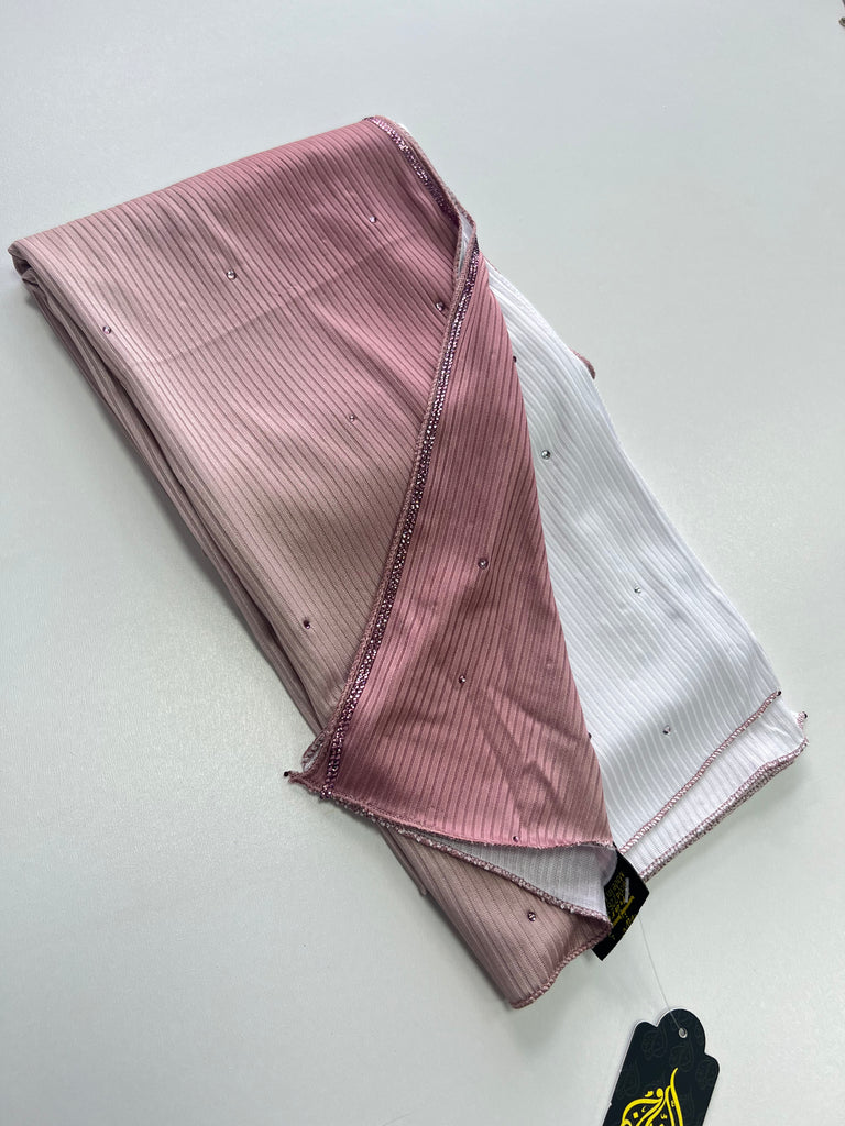 Sharif Ombre Spotted Diamante Long Jersey Hijab