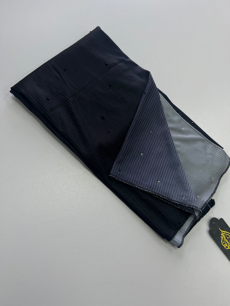 Sharif Ombre Spotted Diamante Long Jersey Hijab