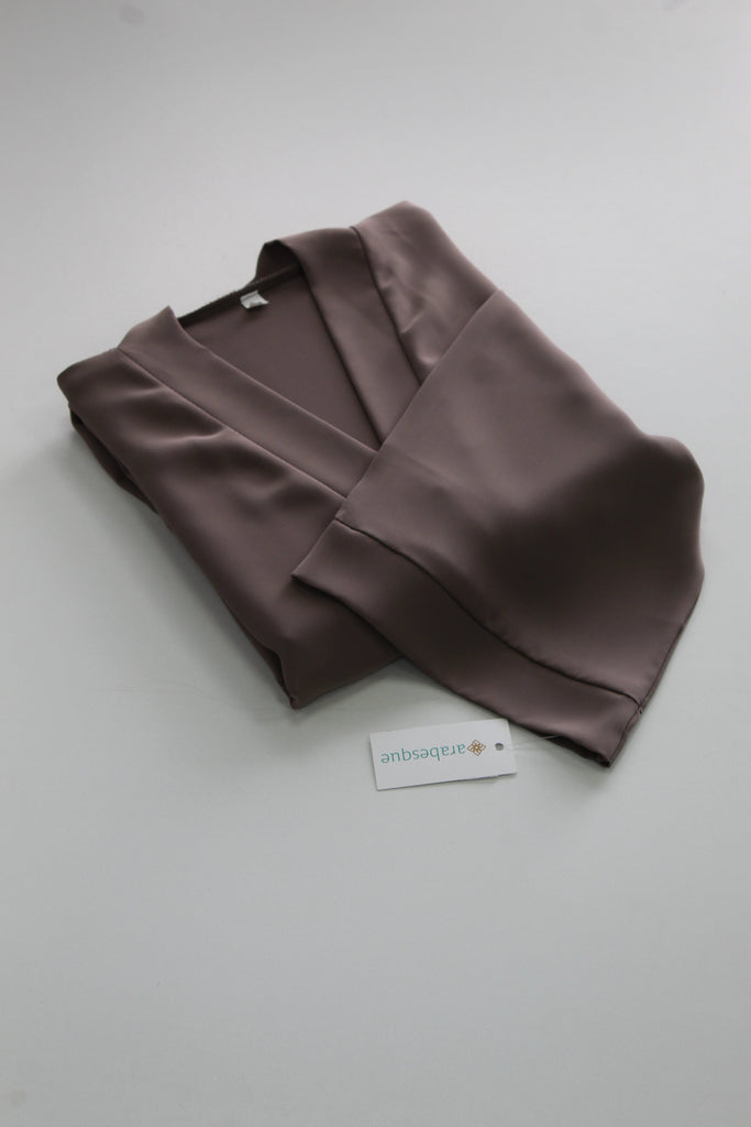 Plain Open Abaya