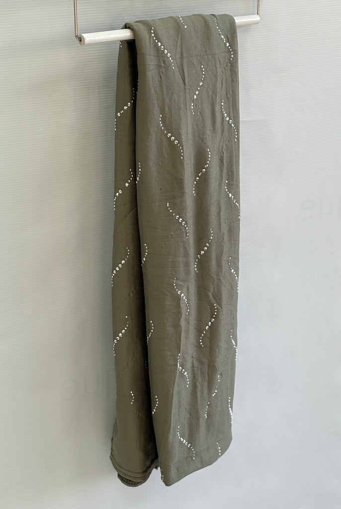 Embellished Modal-Viscose Jersey Hijab