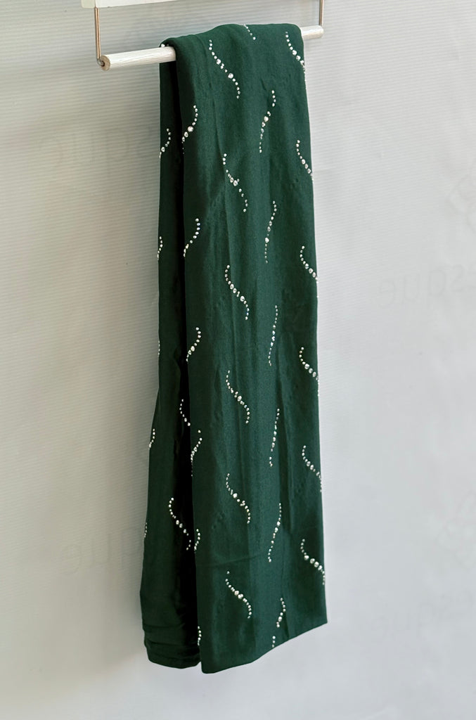 Embellished Modal-Viscose Jersey Hijab