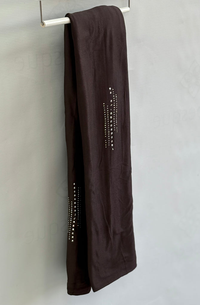 Embellished Modal-Viscose Jersey Hijab