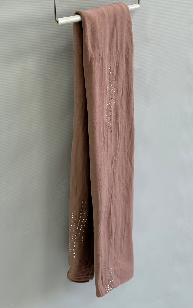 Embellished Modal-Viscose Jersey Hijab