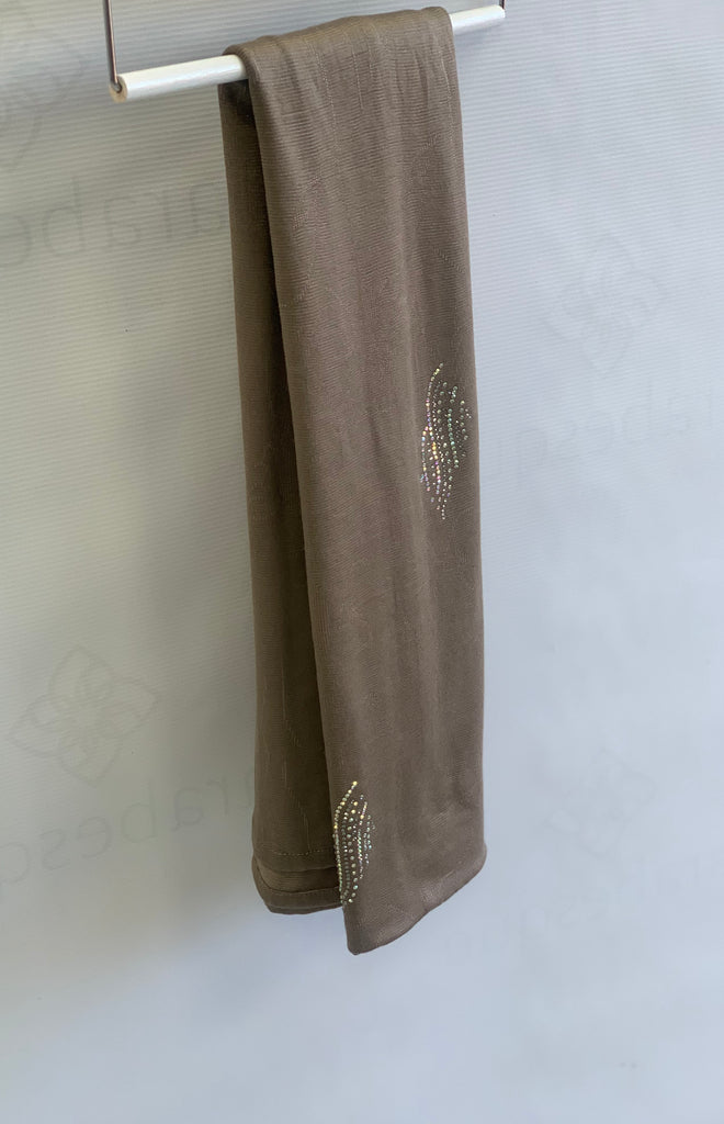Chally Diamante Jersey Hijab Pattern 1