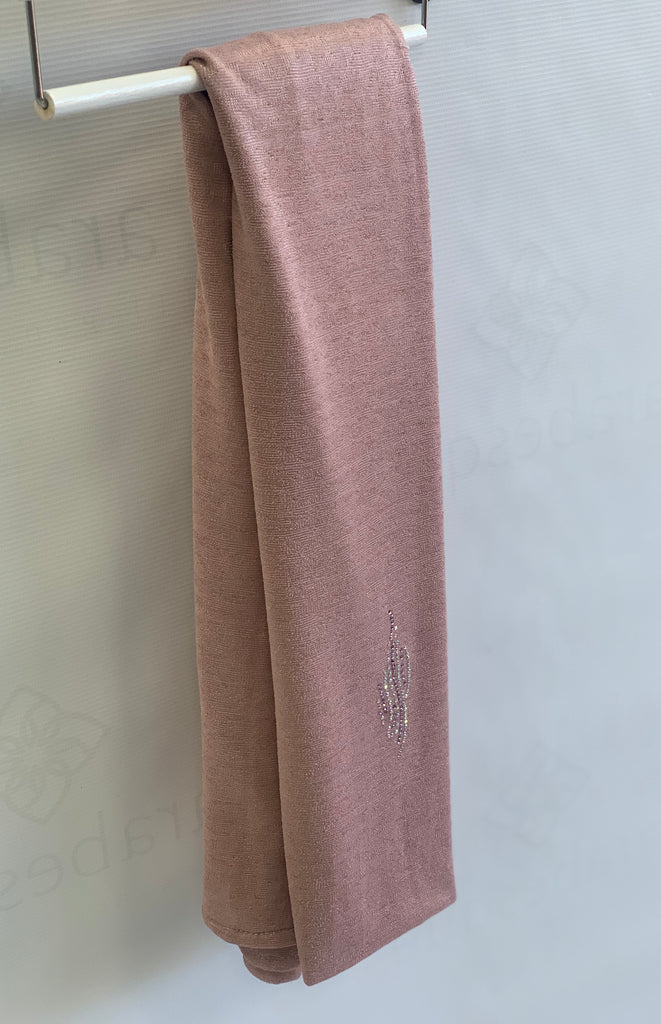 Chally Diamante Jersey Hijab Pattern 1