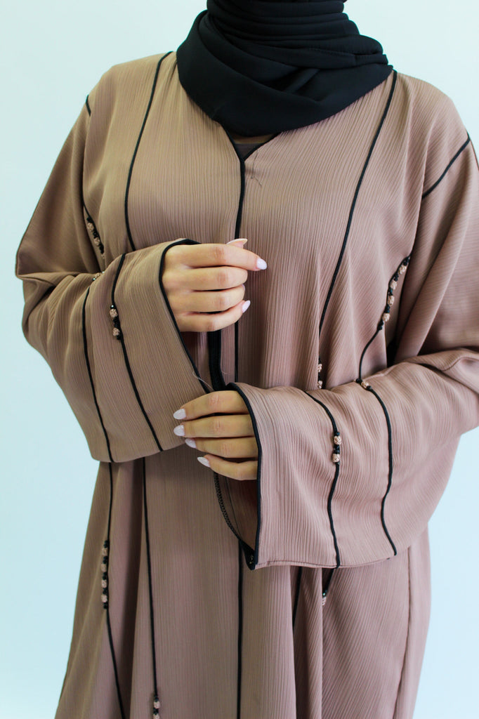 Threaded Beads Abayas