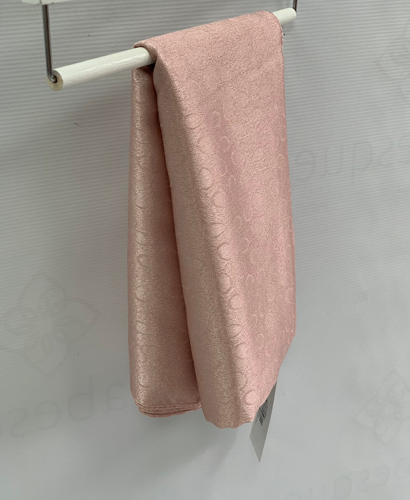 Premium Burden 100cm Square Silky Leaf Print Hijab