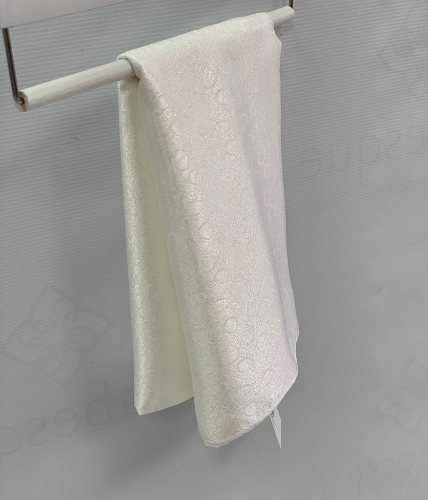 Premium Burden 100cm Square Silky Leaf Print Hijab