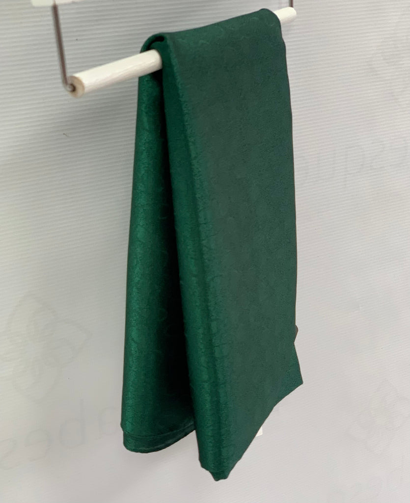 Premium Burden 100cm Square Silky Leaf Print Hijab