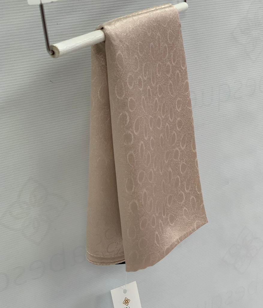 Premium Burden 100cm Square Silky Leaf Print Hijab