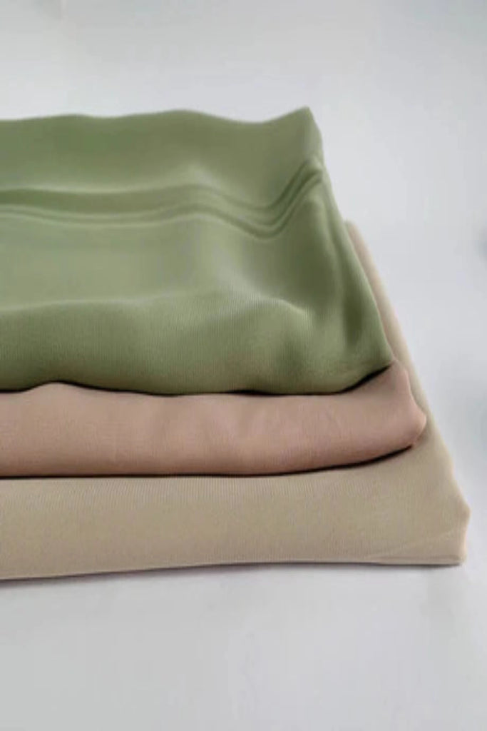 Plain Chiffon/Silk Blend Hijab