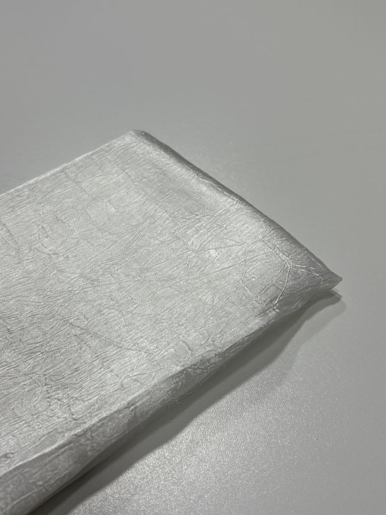 Soft Silk-Chiffon Creased Long Hijab