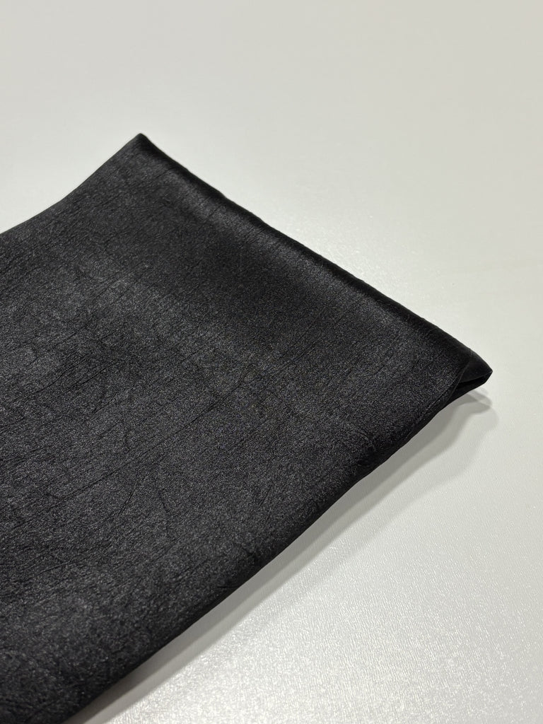 Soft Silk-Chiffon Creased Long Hijab