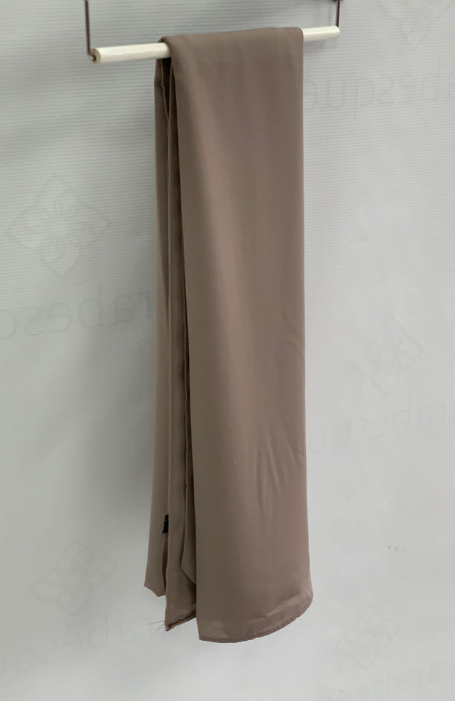 Plain Chiffon/Silk Blend Hijab