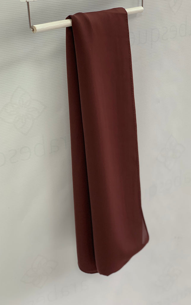 Plain Chiffon/Silk Blend Hijab