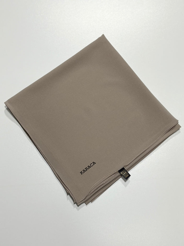 Premium Karaca 120cm Square  Luxury Chiffon Plain Hijab