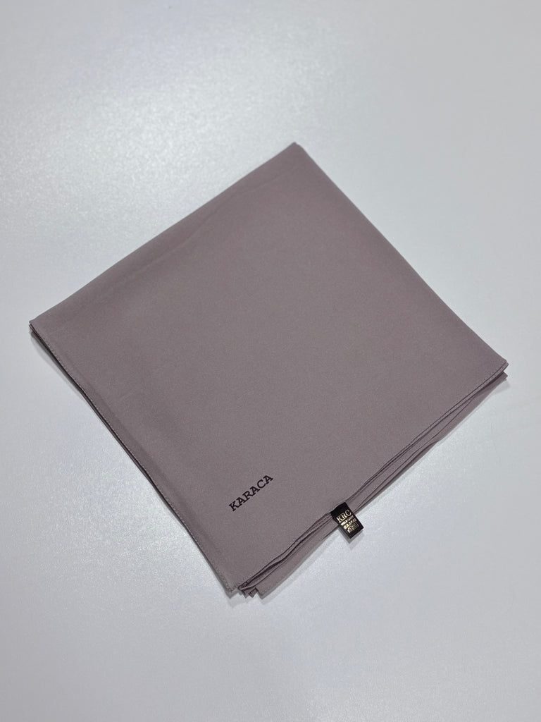 Premium Karaca 120cm Square  Luxury Chiffon Plain Hijab