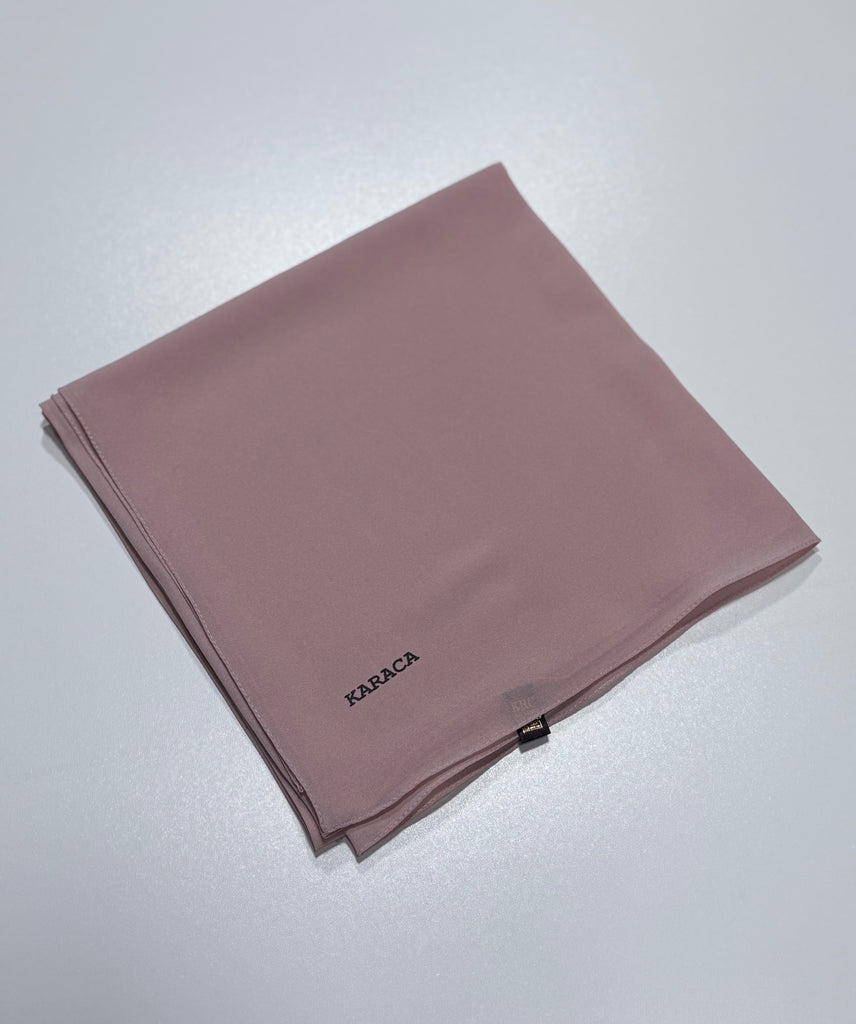 Premium Karaca 120cm Square  Luxury Chiffon Plain Hijab
