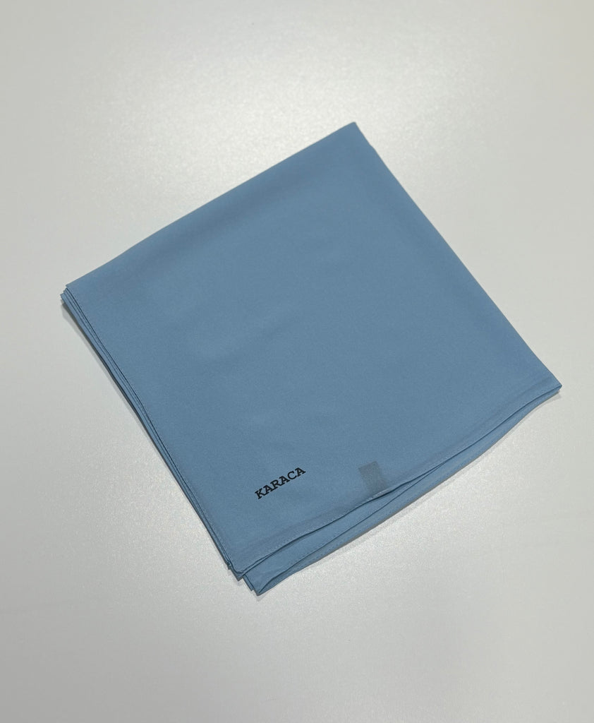Premium Karaca 120cm Square  Luxury Chiffon Plain Hijab